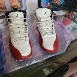 Air Jordan Cherry 12s Size 8 (2009 Needs Reglue)