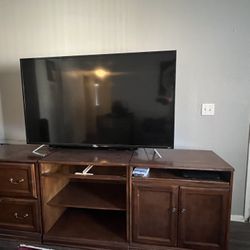 Entertainment Center/ Desk