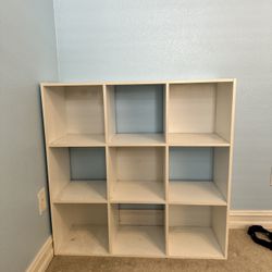 White Ikea Shelves