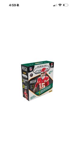 2025 Panini Prizm NFL Football Mega Box 42 Cards Factory Sealed Find Pink Prizms