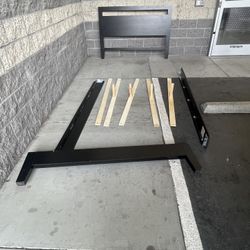 Full Size Black Bed Frame