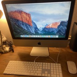 2011 iMac  20 Inch. and Wireless Mouse and Keyboard And a Printer that Has Bluetooth Capabilities