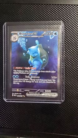 Pokemon 151 Blastoise SIR