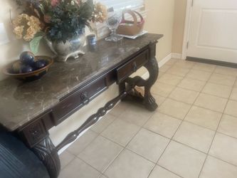 Sofa table *Marble Top”