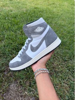 Jordan 1 High “Washed Black” Size 8.5 Men