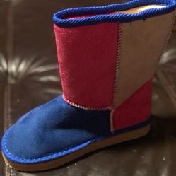 NEW BLUE/PINK KIDS BOOTS 