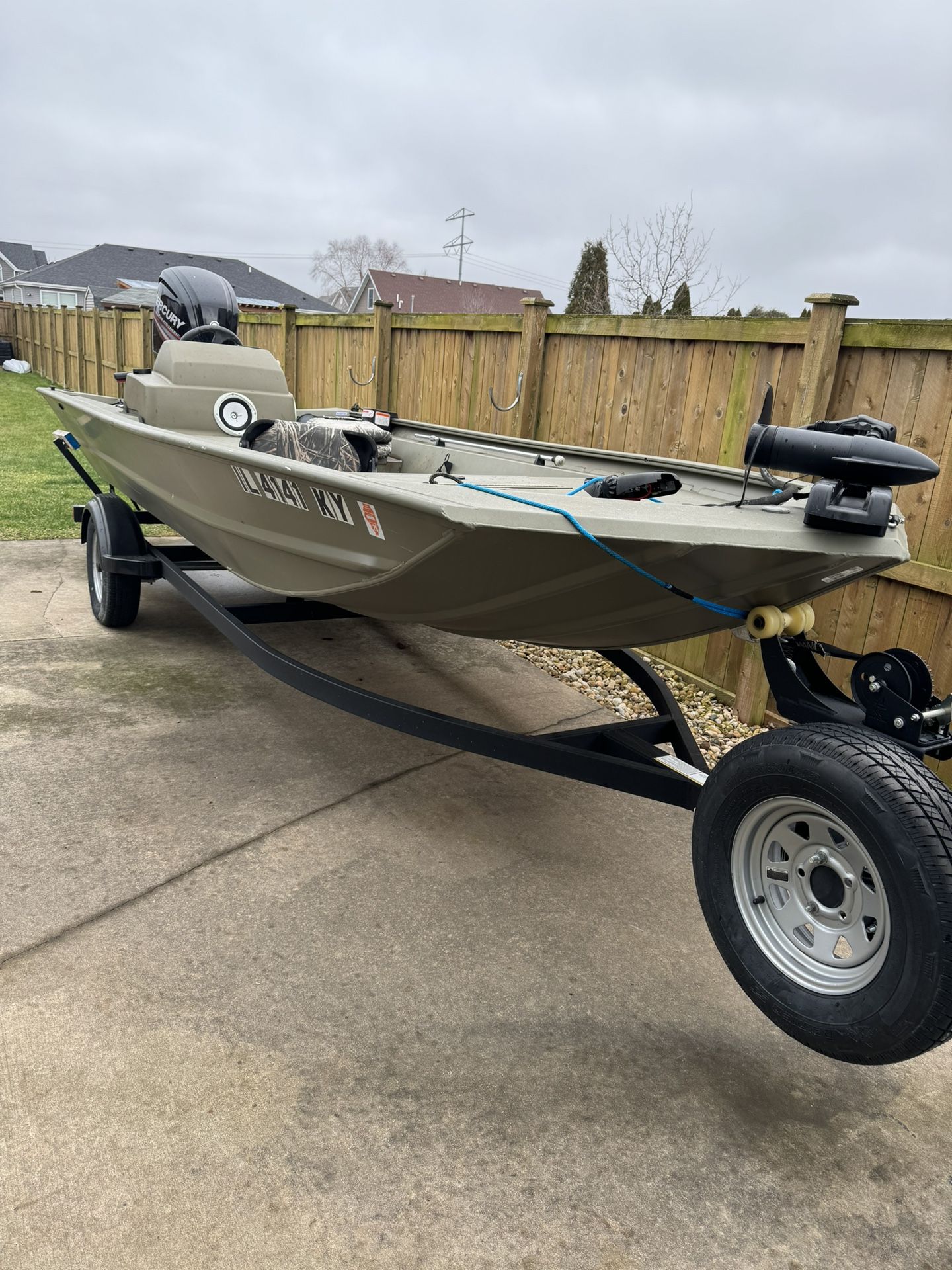 Grizzly Tracker Boat