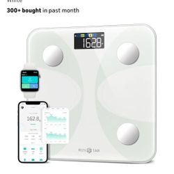 Scale for Body Weight and Fat Percentage, RunSTAR Digital Accurate Bathroom Smart Scale with Large Display, FSA&HSA Eligible 13 Body Composition Analy