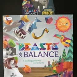 Brand New Beasts Of Balance Board Game With Omnibeast And Ghost Crab