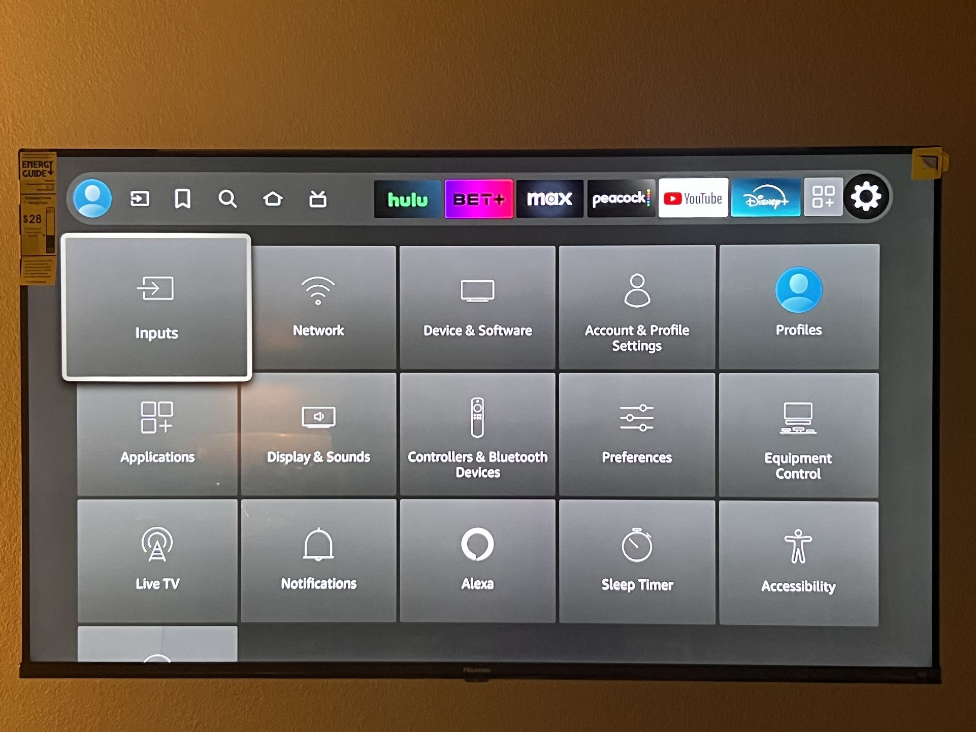 43” NEW TV