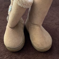 Bebe Warm Camel Winter Booths 