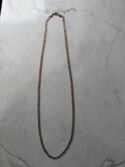 Cadena de mujer 14 k