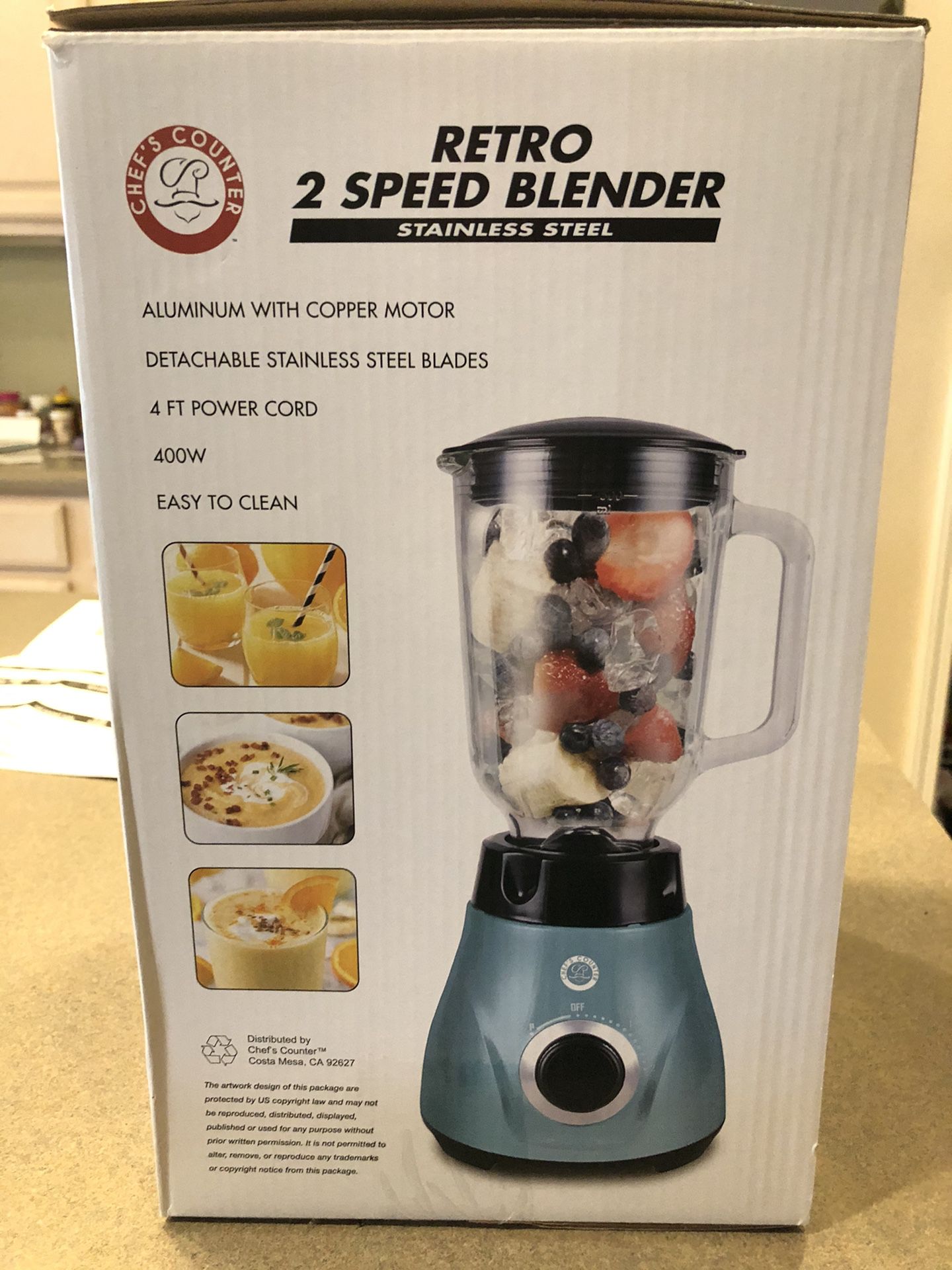 Retro 2 Speed Blender and Citrus Juicer