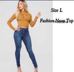 Fashion Nova Crop Top Size L