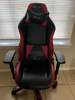 Gaming desk mat chair and tv