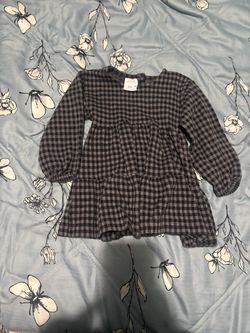 Zara Baby Girl Gingham Dress 12-18 months