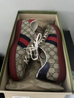 Gucci Monogram Low Top Sneakers