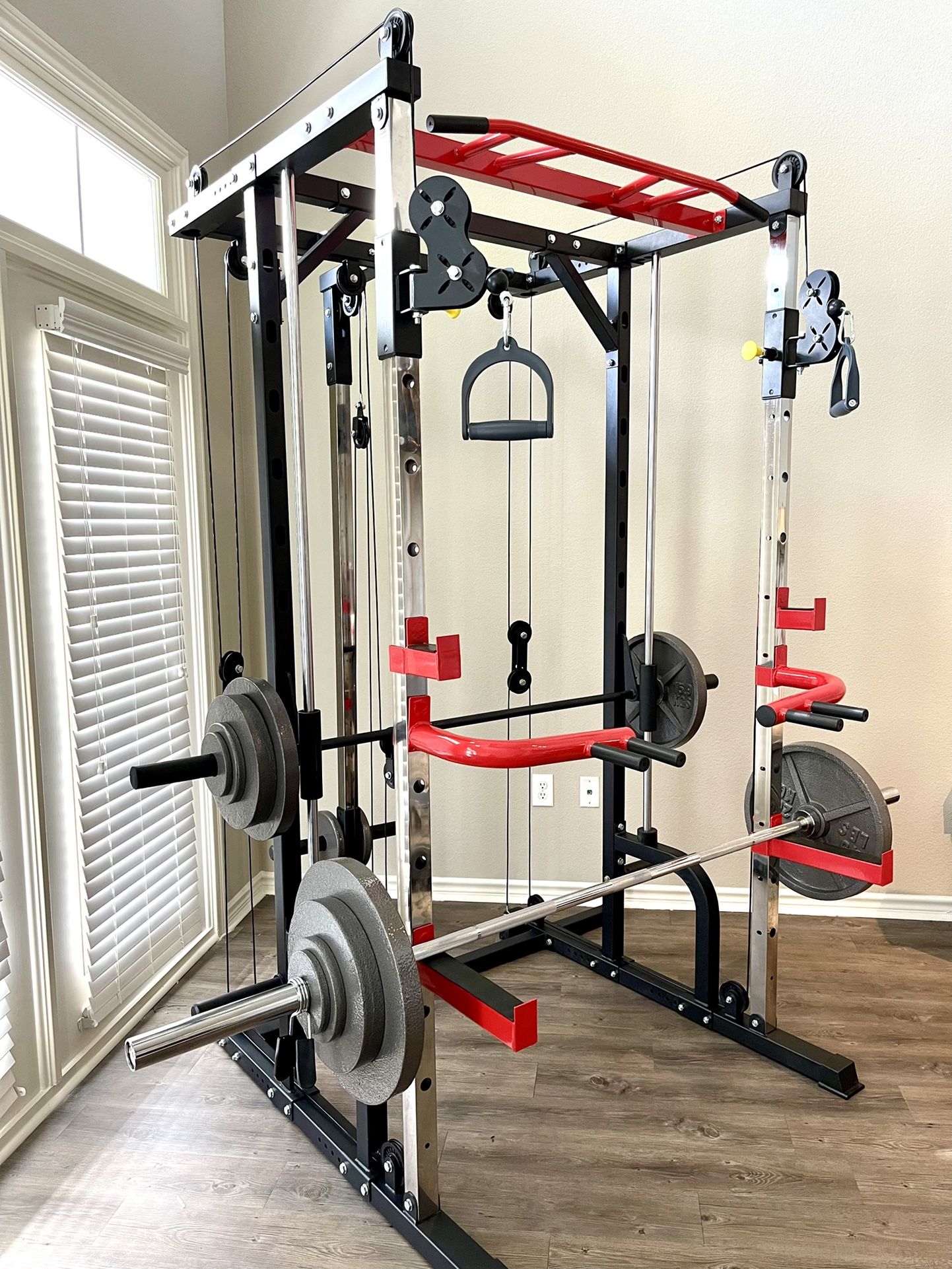 WEIGHTS INCLUDED  💥 FREE DELIVERY 💪 LLERO A20 Smith Machine / Home Gym 💥 Brand NEW In BOX 📦 Free Delivery  ✅ Save $800 OFF Retail !!!