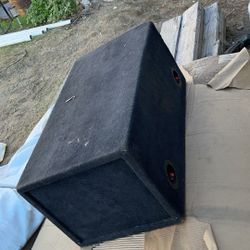 10’s subwoofer box