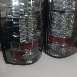 Smoked L.E.D taillights 