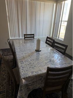 6 set table