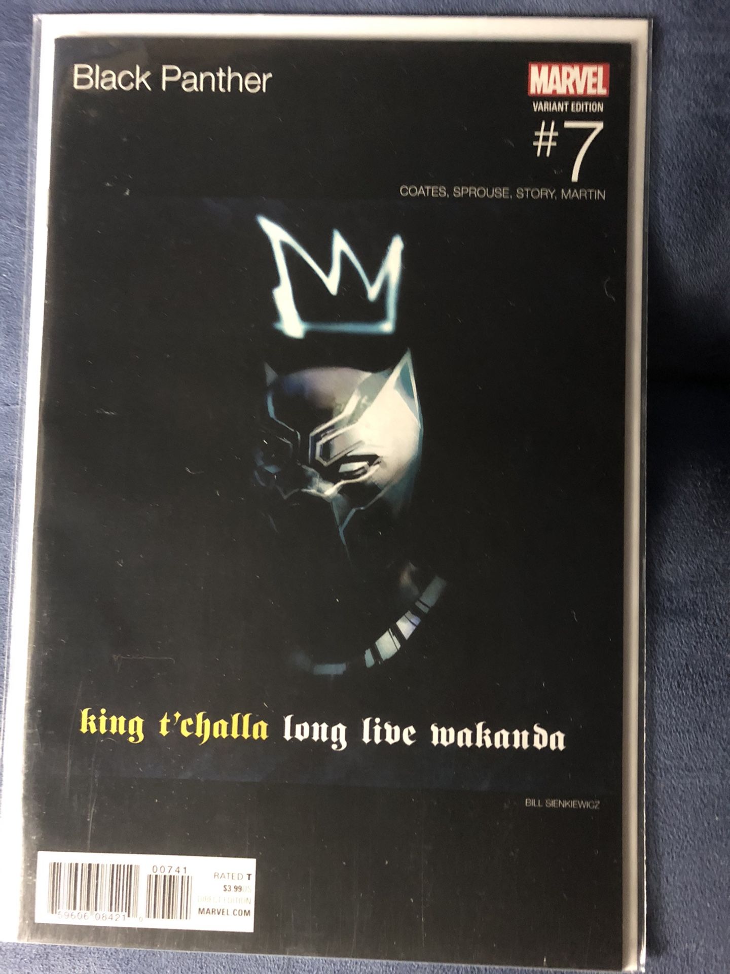 Black Panther #7 Hip Hop Variant - King Mez Long Live the King -NM