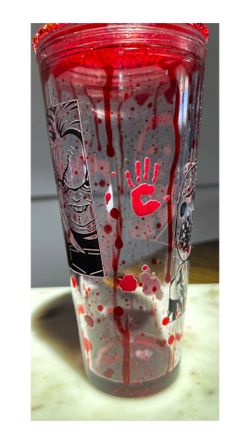 Horror Blood Drop Tumbler