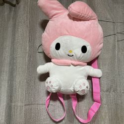 My Melody  Plushie Backpack 