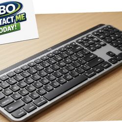 Light It Up! New Open Box Logitech MX Keys S For Mac Rechargeable Bluetooth Wireless Keyboard - OBO