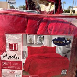 Borrego Blankets.  $35 King And Cal King 