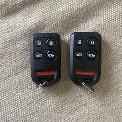2 Key Fobs For Honda Odyssey 2005, 2006, 2007, 2008, 2009, 2010