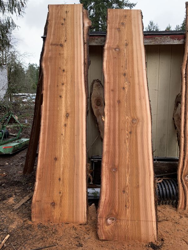 Live Edge Red Western Cedar Wood Slabs for Sale in Puyallup, WA OfferUp