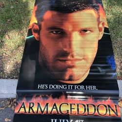 Original,, Authentic Production Cinema Lobby Banners.. Good Condition 