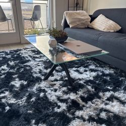 Coffee Table With Tempered Glass Top [NEW]