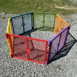 Rainbow Playpen - North States Super Yard