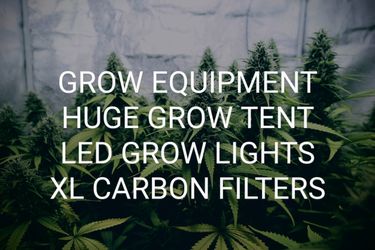 Grow Equipment For Sale! Huge AC INFINITY Tent, LED Grow Lights, Fans, Filters.. Etc All New!