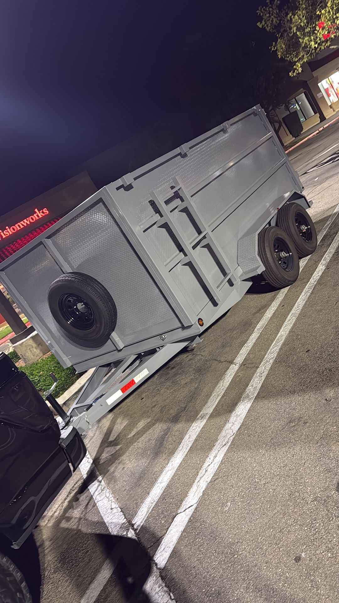 2026 Dump Trailer 12ft Long 4 Ft Tall 