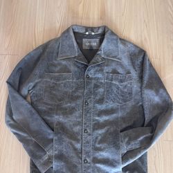 Guess Men’s Genuine Leather Soft and Light Jacket 