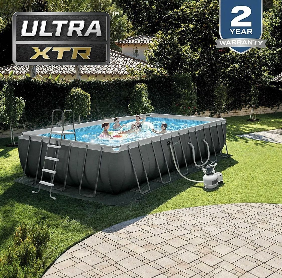 Intex ULTRA XTR 24ft x 52 Family Swimming Pool (NEW IN BOX)