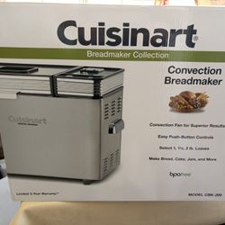 Cuisinart Convection Breadmaker . Like New. With Box. CBK 200.