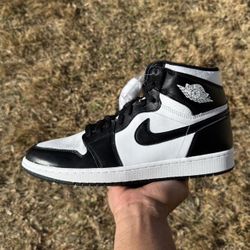 Jordan 1 High Black White Sz12 DS 2014