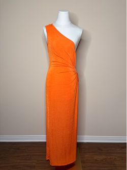 Orange dress
