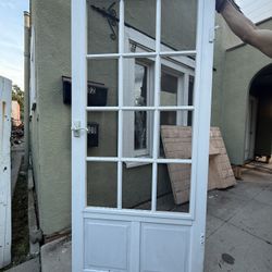 Door 36x78, Top Squares Have Screens On Them