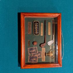 Small Golf Shadow Box