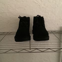 Uggs Size Three Kids Black Boot- Or Best Offer!