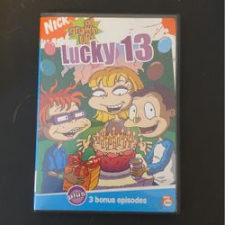 Rugrats All Grown Up Lucky 13 DVD