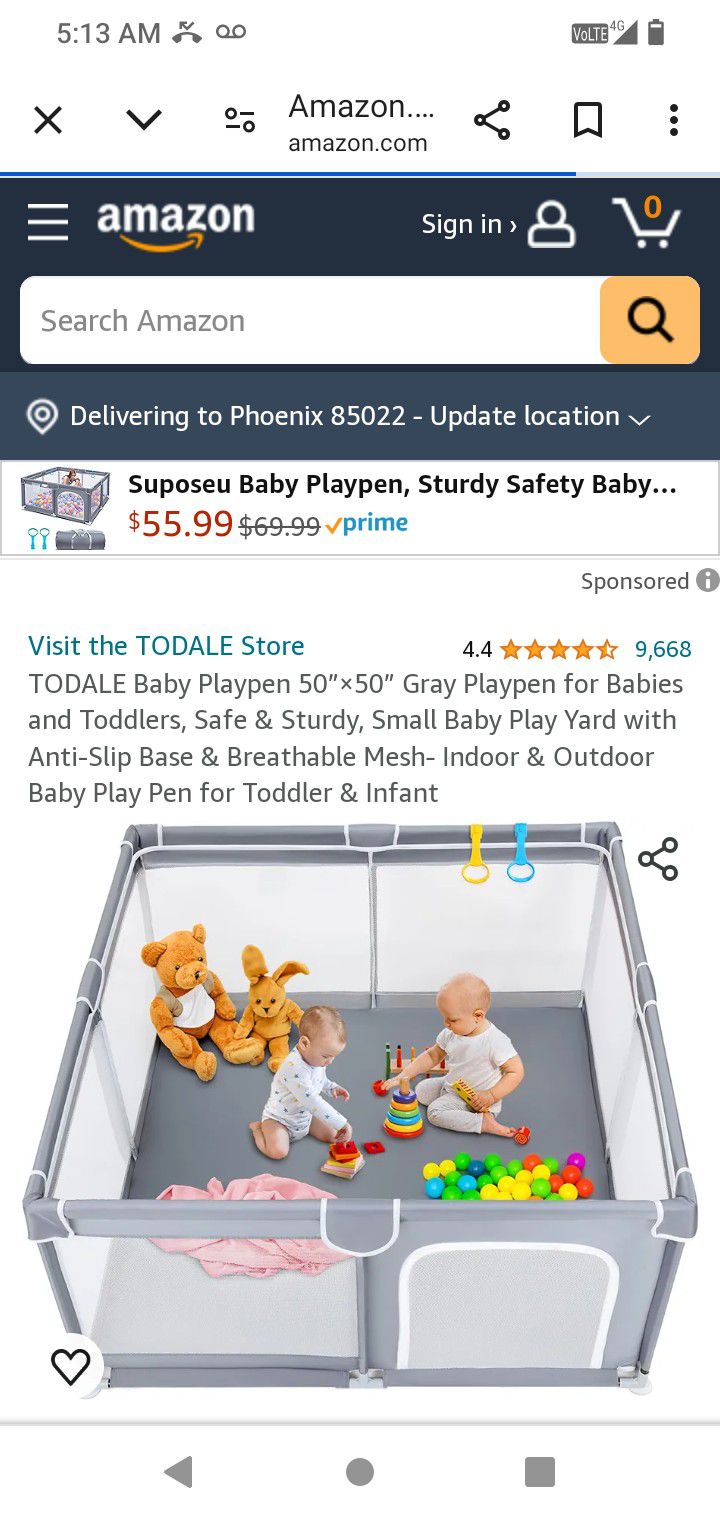 Baby Playpen From Amazon