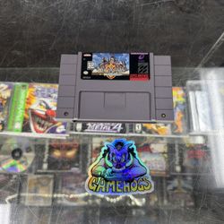King Arthur’s Knights Of Justice SNES $100 Gamehogs 11am-7pm