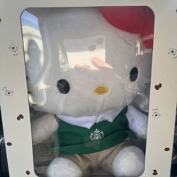 starbucks hello kitty plush 