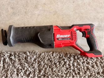 BAUER 20V Brushless Cordless Reciprocating Saw - Tool Only
